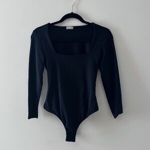 Free People • Square Neck Thong Bodysuit